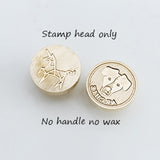 Bee Wreath Wax Seal Stamp/Christmas gift/wedding wax seals/ invitation seals--WS139