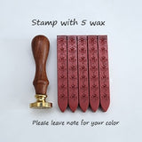 Bee Wreath Wax Seal Stamp/Christmas gift/wedding wax seals/ invitation seals--WS139