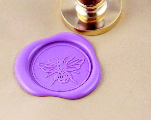 Free shipping vintage creative bee wax seal stamp single wax stamp set /christmas gift WS111