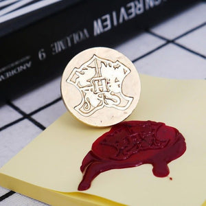 Exquisite Retro Christmas And Rose Sealing Wax Seal Stamp Head Brass Dia. 2.5CM Stamping Craft Gifts Decoration Stationery Set
