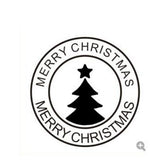 Retro Merry christmas wax seal stamp Christmas tree jingle bell Snowflake Santa Claus deer sock tree christmas gifts Stamp Wax s