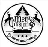 Retro Merry christmas wax seal stamp Christmas tree jingle bell Snowflake Santa Claus deer sock tree christmas gifts Stamp Wax s
