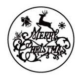 Retro Merry christmas wax seal stamp Christmas tree jingle bell Snowflake Santa Claus deer sock tree christmas gifts Stamp Wax s