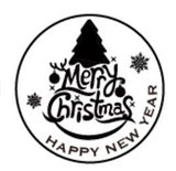 Retro Merry christmas wax seal stamp Christmas tree jingle bell Snowflake Santa Claus deer sock tree christmas gifts Stamp Wax s
