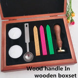 Retro Brass Head Sealing Wax Customize Stamp  Wedding Invitation Christmas Card Wax Seal Stamp