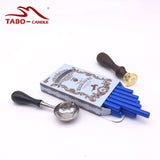 DIY Manuscript Sealing Wax Stamp for Glun Gun Wax Seal Stamps for Envelope Documents Christmas Wedding Invitation Decorative