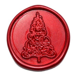 Christmas Design 50Pcs Wax Stickers Stamp DIY Wax Seal Sticker Handmade Wax Seal Stickers Self Adhesive For Envelope Decoration