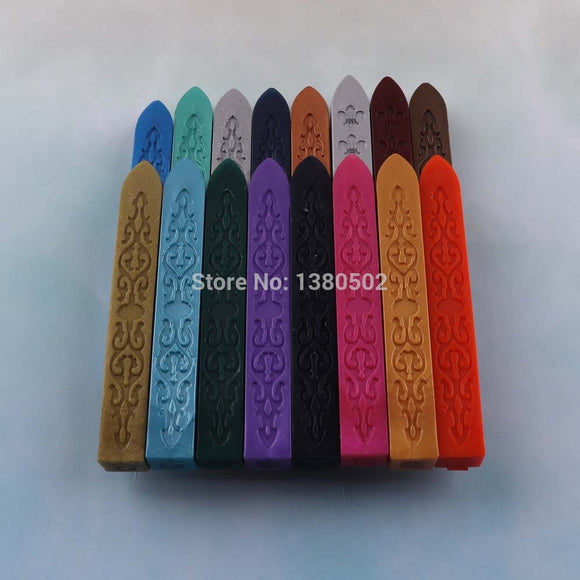 10pcs/lot Mix Color Wax Strips Paint Stamp Sealing Wax Seal  for Stamps for Christmas Party scrapbooking