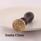 Classic Wax Seal Stamp Christmas Decoration  For Children Notebook Scrapbook letter