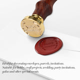 2018 6 Types Retro Classic Initial Wax Seal Stamp Wood Stamping Craft Gifts Christmas And Rose Picture With Retail Box
